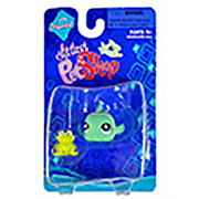 a single littlest pet shop animal in packaging
