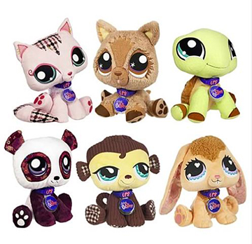 littlest pet shop VIP stuffed animals